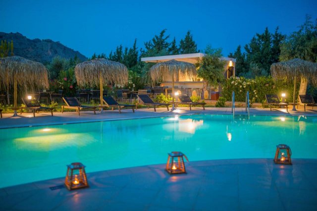 ULTRA LAST MINUTE INSULA RODOS 5***** ALL INCLUSIVE LINDOS BREEZE BEACH ZBOR DIRECT DIN OTOPENI CU TAXE INCLUSE