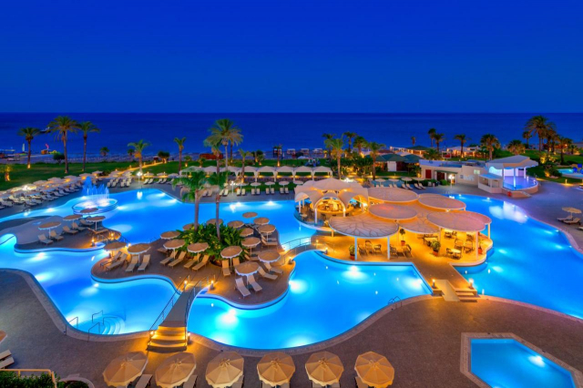 ULTRA LAST MINUTE INSULA RODOS 5*****  RODOS PALLADIUM ZBOR DIRECT DIN OTOPENI CU TAXE INCLUSE