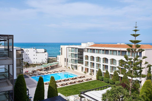 ULTRA LAST MINUTE INSULA CRETA 5***** DEMIPENSIUNE ALBATROS SPA RESORT ZBOR CHARTER DIN OTOPENI CU TAXE INCLUSE