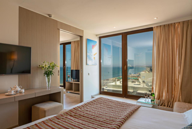 ULTRA LAST MINUTE PE PLAJA INSULA CRETA 5***** DEMIPENSIUNE KRITI BEACH ZBOR CHARTER CU TAXE INCLUSE