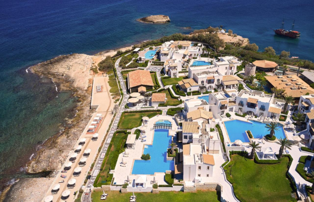 ULTRA LAST MINUTE PE PLAJA INSULA CRETA 5***** ALL INCLUSIVE  ALDEMAR KNOSSOS ROYAL ZBOR CHARTER CU TAXE INCLUSE