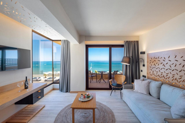 ULTRA LAST MINUTE PE PLAJA INSULA CRETA 5***** DEMIPENSIUNEATLANTIS  BEACH ZBOR CHARTER CU TAXE INCLUSE