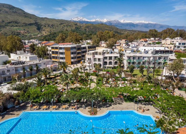 ULTRA LAST MINUTE INSULA CRETA 4**** DEMIPENSIUNE CORISSIA BEACH ZBOR DIRECT DIN OTOPENI /CLUJ NAPOCACU TAXE INCLUSE