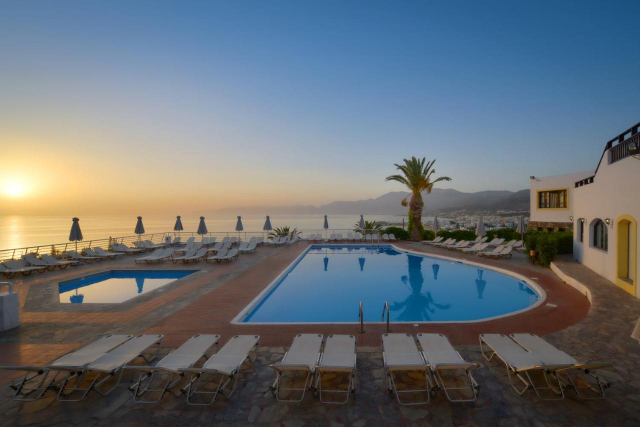 ULTRA LAST MINUTE INSULA CRETA 4**** ALL INCLUSIVE HERSONISSOS VILLAGE   ZBOR CHARTER DIN OTOPENI CU TAXE INCLUSE