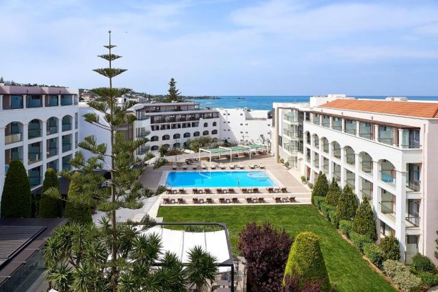 ULTIMELE LOCURI CRETA HERAKLION, AVION DIN BUCURESTI, LA HOTEL ALBATROS 5*, LA TARIFUL DE 785 EURO/PERS, DEMIPENSIUNE!