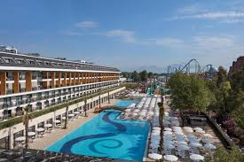 SUPER DEAL TURCIA BELEK HOTEL AYDINBEY QUEENS PALACE &amp; SPA 5 * UAI PRET 911  EURO PLECARE IN 27 IUNIE