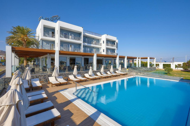 ULTRA LAST MINUTE INSULA CREA ASTIR  BEACH 4****  DEMIPENSIUNE ZBOR CHARTER DIN SIBIU/IASI/OTOPENI CU TAXE INCLUSE