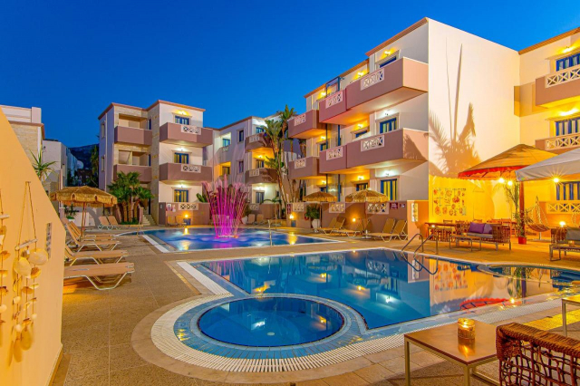 ULTRA LAST MINUTE INSULA CRETA ILIOS MALIA  HOTEL 3*** ZBOR CHARTER OTOPENI/SIBIU/CLUJ CU TAXE INCLUSE