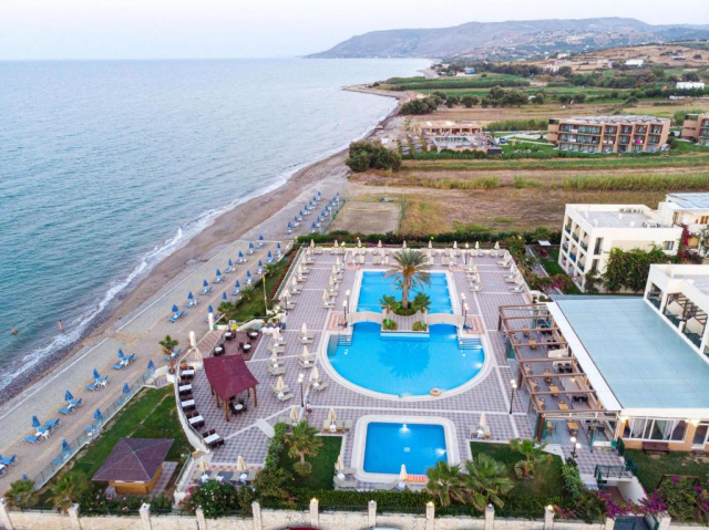 LAST MINUTE GRECIA, CRETA, HYDRAMIS PALACE HOTEL 4*, 7 NOPTI CAZARE CU DEMIPENSIUNE ZBOR DIN BUCURESTI