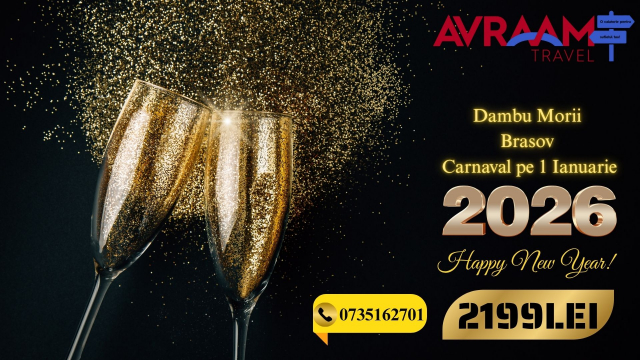 Revelion 2026 Dambu Morii – Brasov, Carnaval pe 1 Ianuarie