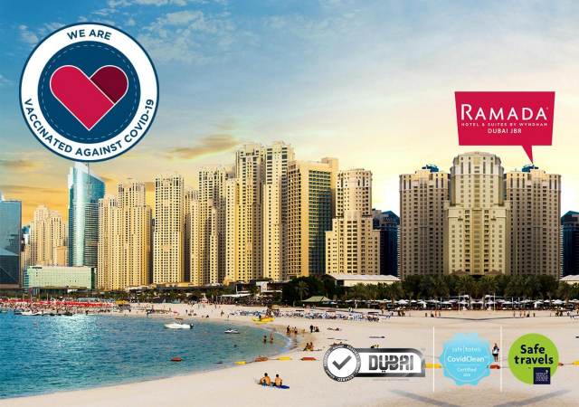 ULTRA LAST MINUTE PE PLAJA IN DUBAI 4**** RAMADA JBR  ZBOR DIRECT  DIN CLUJ NAPOCA  CU TAXE INCLUSE