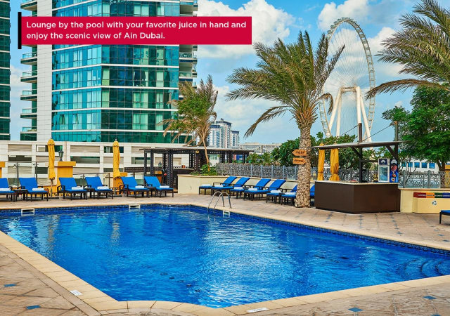 ULTRA LAST MINUTE PE PLAJA IN DUBAI 4**** RAMADA JBR  ZBOR DIRECT  DIN CLUJ NAPOCA  CU TAXE INCLUSE