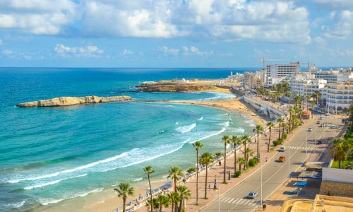 IN TUNISIA DE PASTE - ZBOR DIN CLUJ NAPOCA