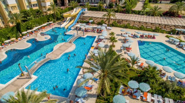 ULTRA LAST MINUTE ANTALYA 5*****ALL INCLUSIVE HEDEF BEACH RESORT  ZBOR  CLUJ NAPOCA  CU TAXE INCLUSE