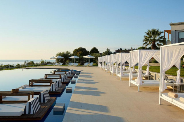 Paste in Litochoro la Cavo Olympo Luxury Hotel &amp; Spa 5*