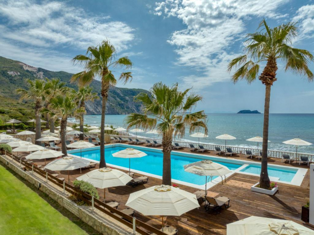 ULTRA LAST MINUTE ZAKYNTHOS CRYSTAL  BEACH HOTEL 4**** DEMIPENSIUNE ZBOR DIRECT DIN CLUJ NAPOCA CU TAXE INCLUSE