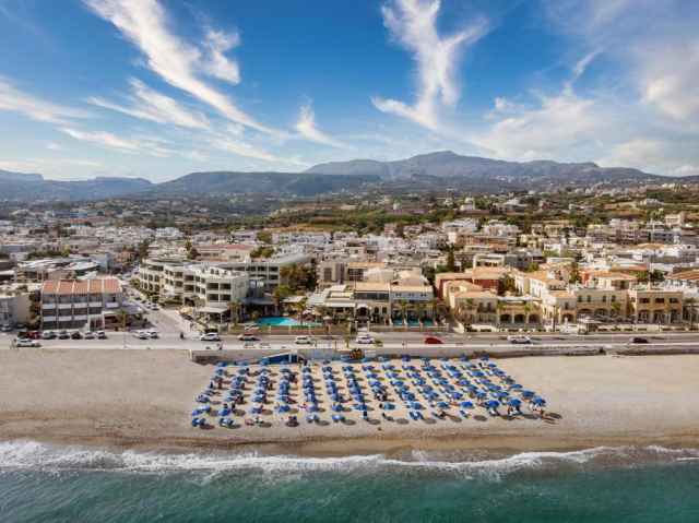ULTRA LAST MINUTE DELUXE INSULA CRETA 5*****DEMIPENSIUNE AEGEAN PEARL BEACH  ZBOR CHARTER DIN OTOPENI TAXE INCLUSE