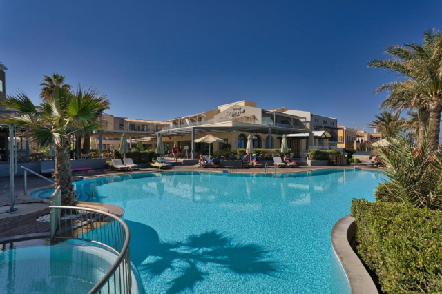 ULTRA LAST MINUTE DELUXE INSULA CRETA 5*****DEMIPENSIUNE AEGEAN PEARL BEACH  ZBOR CHARTER DIN OTOPENI TAXE INCLUSE