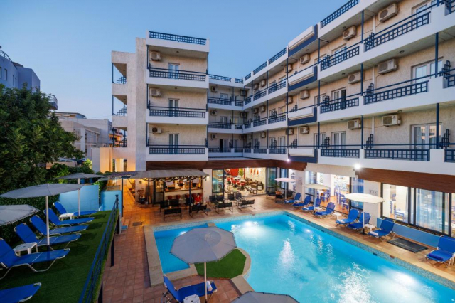 ULTIMELE LOCURI CRETA HERAKLION, AVION DIN TG-MURES, LA HOTEL AGRABELLA 3*, LA TARIFUL DE 468 EURO/PERS, MIC DEJUN!