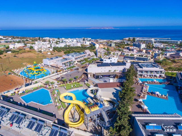 ULTRA LAST MINUTE DELUXE INSULA CRETA 5**** ALL INCLUSIVE GOUVES WATER PARK ZBOR CHARTER DIN OTOPENI TAXE INCLUSE