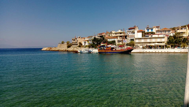  11.06 Grecia, Thassos SKALA POTAMIA VIKI STUDIO 99 euro/pers/7 nopti fara masa / sejur individual