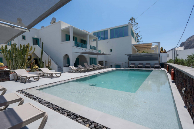 LAST MINUTE SANTORINI 24.06- Andreas Hotel 3*- 448 eur /persoana/ sejur 7 nopti cu mic dejun