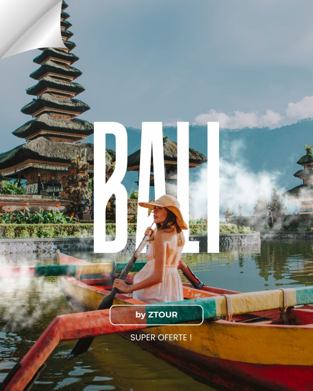 🌴 Bali – Paradisul Exotic al Asiei te așteaptă! 🌴  ✈️ Plecare din București 📅 16.09 – 24.09.2026