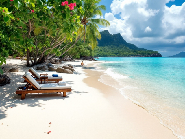 SEYCHELLES  MAHE SI PRASLIN - ZBOR DIN CLUJ