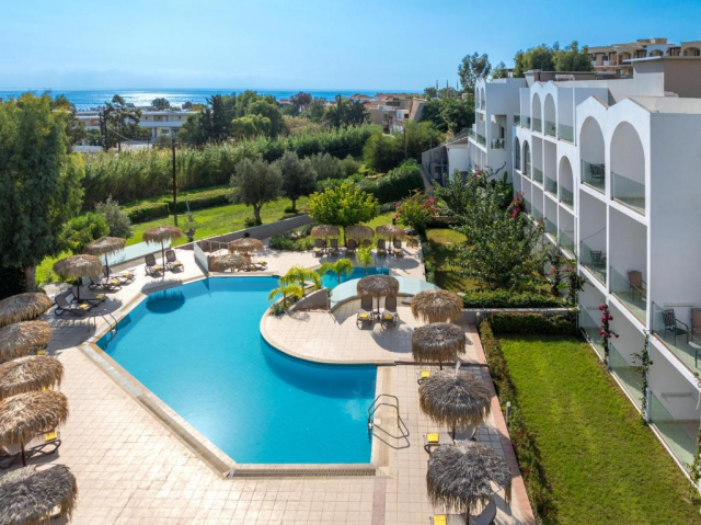 ULTRA LAST MINUTE INSULA RODOS 5***** ALL INCLUSIVE LINDOS BREEZE ZBOR CHARTER  DIN CLUJ NAPOCA CU TAXE INCLUSE