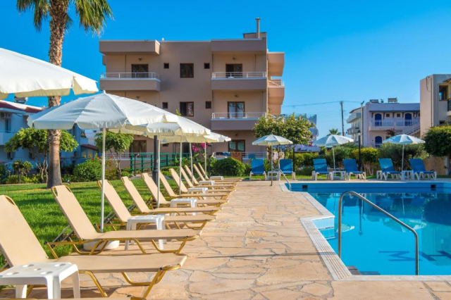 ULTIMELE LOCURI CRETA HERAKLION, AVION DIN BUCURESTI, LA HOTEL NIKO ELEN STALIS 3*, LA TARIFUL DE 589 EURO/PERS, DEMIPENSIUNE!
