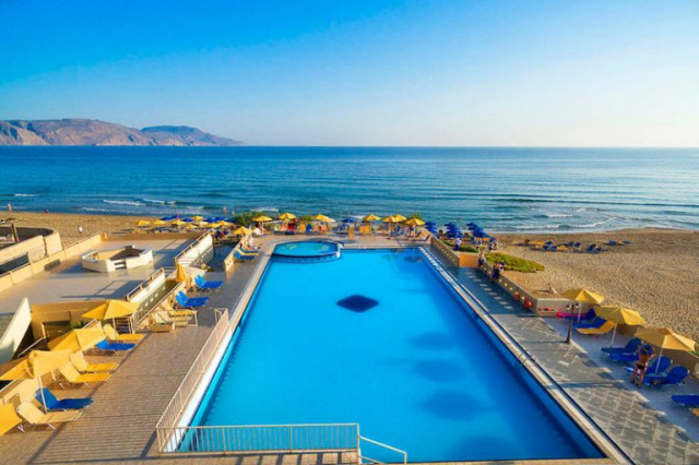 ULTRA LAST MINUTE INSULA CRETA KAVROS  BEACH  ALL INCLUSIVE ZBOR CHARTER DIN OTOPENI CU TAXE INCLUSE