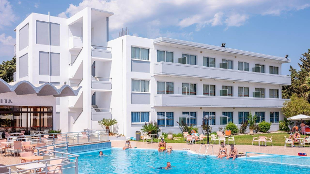 ULTIMELE LOCURI RODOS, AVION DIN BUCURESTI, LA HOTEL EVI 3*, LA TARIFUL DE 467 EURO/PERS, ALL INCLUSIVE! 