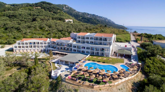 ULTIMELE LOCURI INSULA CORFU SAINT PALACE  4****ALL MINCLUSIVE  ZBOR CHARTER DIN OTOPENI CU TAXE INCLUSE