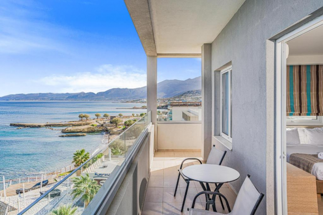 LAST MINUTE GRECIA- CRETA, GLAROS BEACH HOTEL 4*, 7 NOPTI CAZARE CU DEMIPENSIUNE, ZBOR DIN BUCURESTI