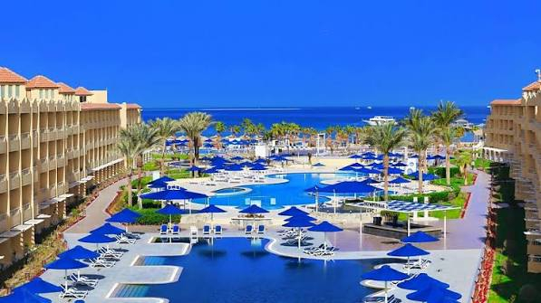 SUPER DEAL HURGHADA PLECARE IN 13 SEPTEMBRIE HOTEL AMWAJ  BEACH CLUB  4* ALL PRET 503  EURO 8 NOPTI