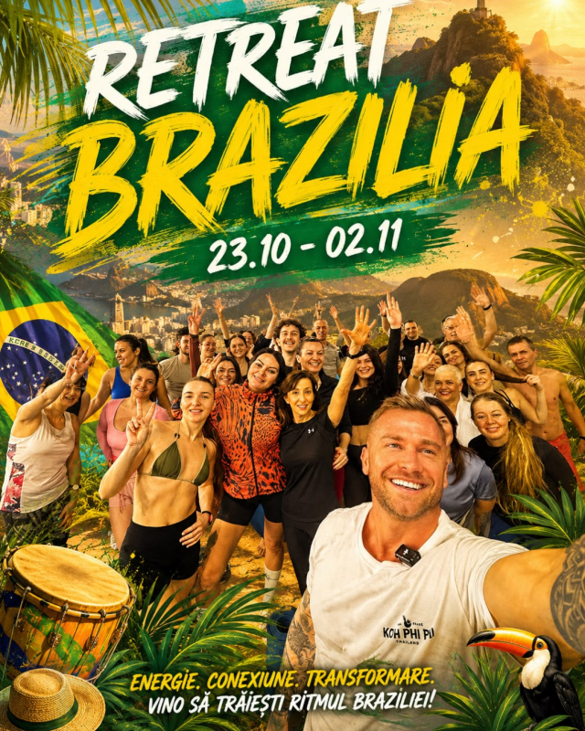 RIO DE JANEIRO - RETREAT CU ANTRENORUL MARIUS BERBECUT
