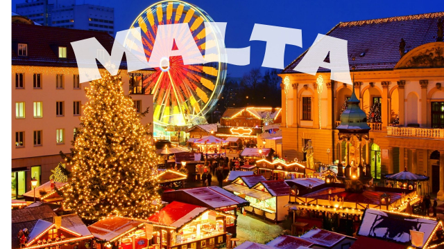MALTA AȘA CUM NU AI MAI VĂZUT-O! DESCOPERĂ TÂRGUL DE CRĂCIUN! PLECARE DIN BUCUREȘTI (CL) 