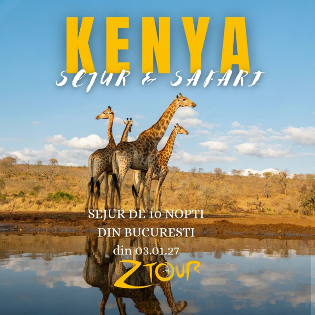 KENYA -SAFARI SI SEJUR DE 10 NOPTI (OR)